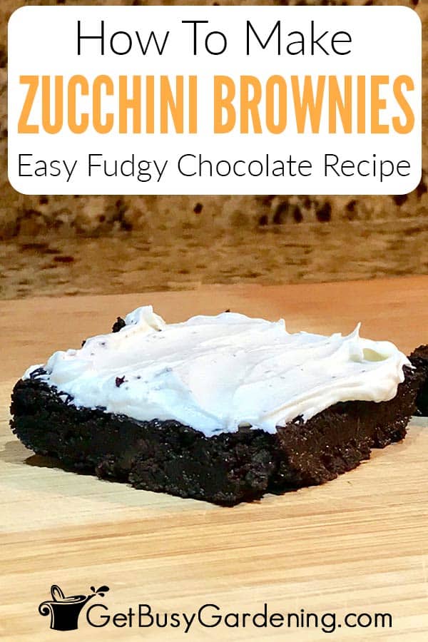  Recepto de Fudgy Ĉokolada Zucchini Brownies
