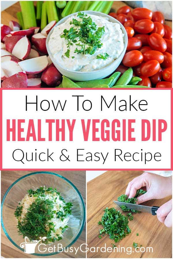 Zdravé Veggie Dip recept