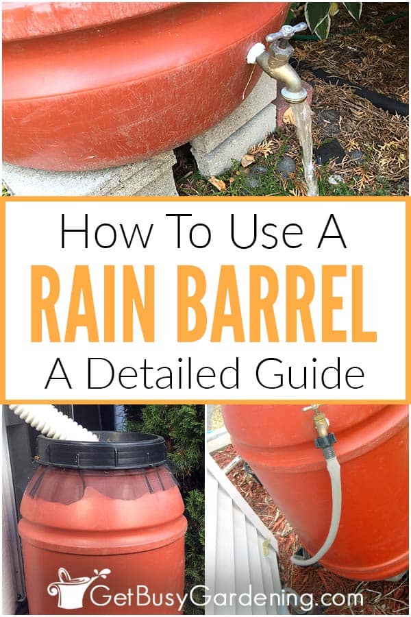  Πώς λειτουργούν τα βαρέλια βροχής;