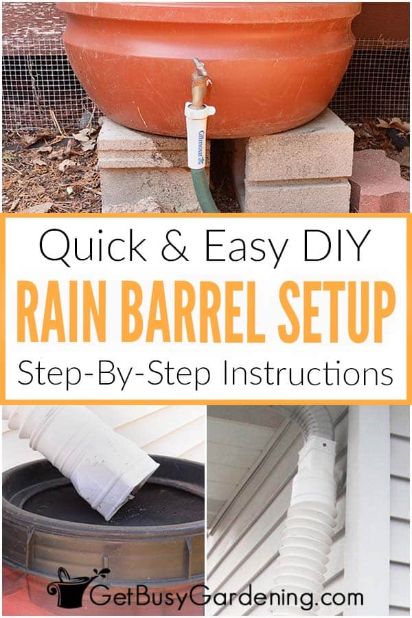  Como configurar un barril de choiva paso a paso